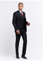Costume slim fit Charles Le Golf _ Noir uni _ 01 - Noir