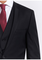 Costume slim fit Charles Le Golf _ Noir uni _ 01 - Noir