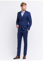 Costume slim fit Charles Le Golf _ Bleu nuit faux uni _ 89 - Bleu nuit