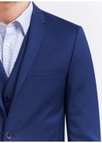 Costume slim fit Charles Le Golf _ Bleu nuit faux uni _ 89 - Bleu nuit