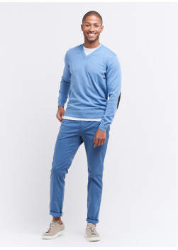 Pull col V en coton Charles Le Golf