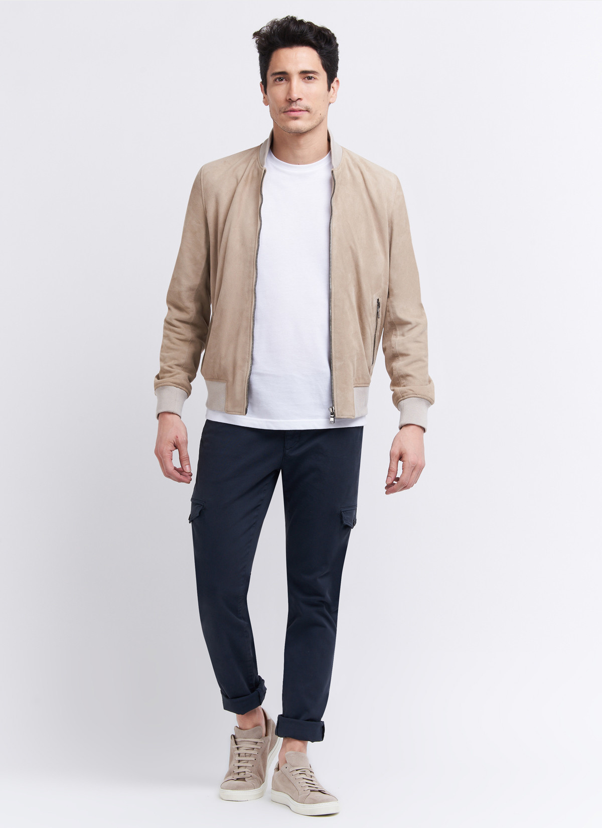 Blouson en daim Charles Le Golf