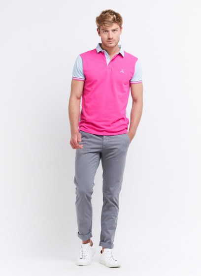 Polo bicolore Charles Le Golf