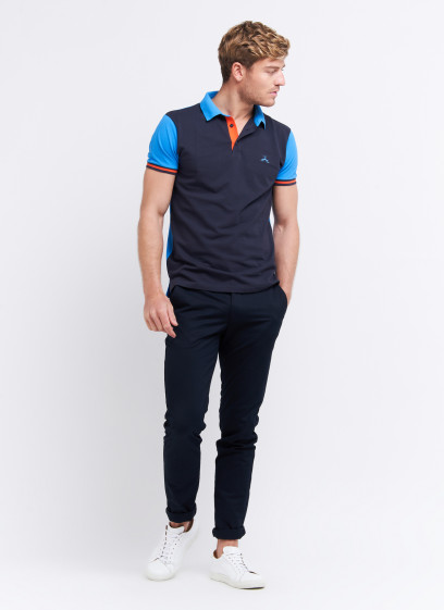 Polo bicolore Charles Le Golf