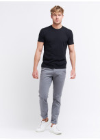 Pantalon chino Charles Le Golf _ Gris moyen uni _ 22 - Gris moyen