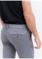 Pantalon chino Charles Le Golf _ Gris moyen uni _ 22 - Gris moyen