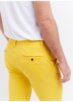 Pantalon chino Charles Le Golf _ Jaune citron uni _ 40 - Jaune citron