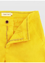 Pantalon chino Charles Le Golf _ Jaune citron uni _ 40 - Jaune citron