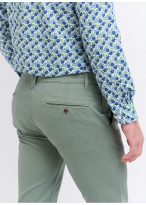 Pantalon chino Charles Le Golf _ Vert olive uni _  92 - Vert olive