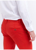 Pantalon chino Charles Le Golf _ Rouge uni _ 50 - Rouge