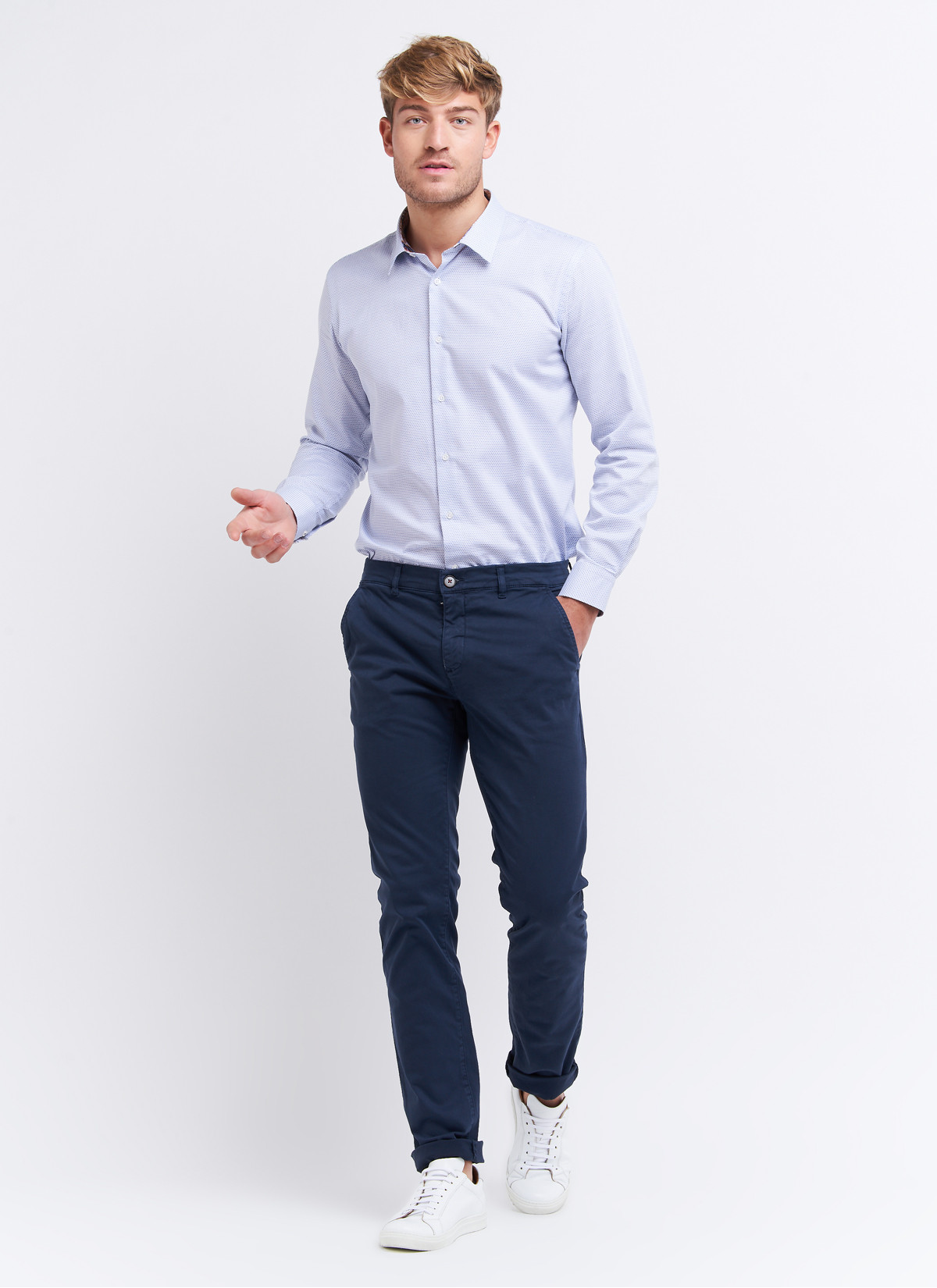 Chemise slim fit Charles Le Golf
