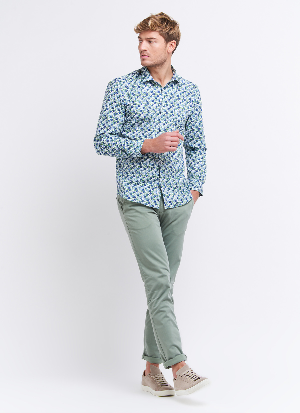 Chemise slim fit Charles Le Golf