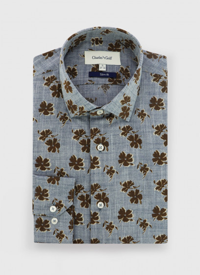 Chemise slim fit Charles Le Golf