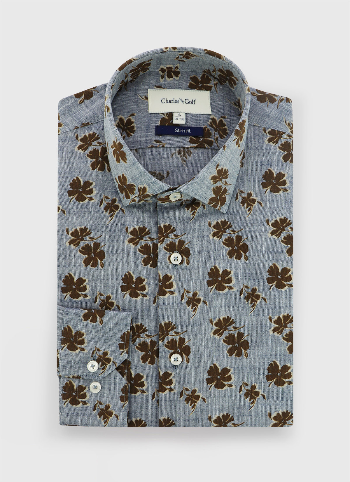Chemise slim fit Charles Le Golf