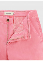 Pantalon chino Charles Le Golf  _ Rose uni _ 63 - Rose