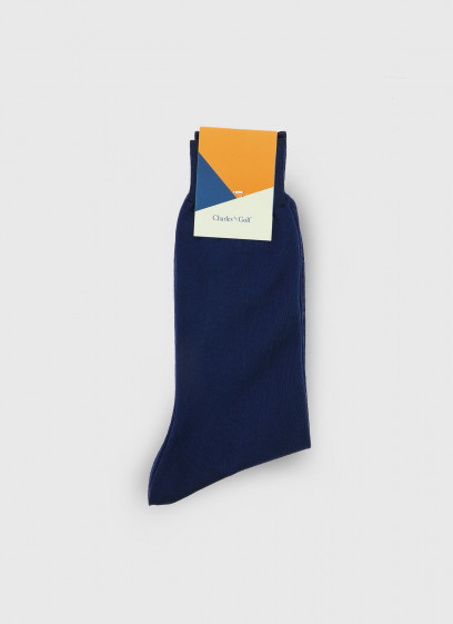 Chaussettes montantes unies Charles Le Golf