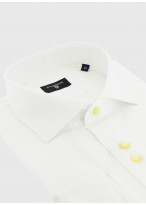 Chemise slim col italien Stanbridge _ Blanc uni _ 10 - Blanc