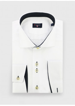 Chemise slim fit à col contrasté Stanbridge