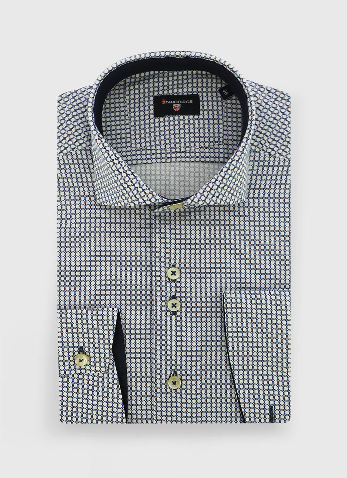 Chemise slim fit à motif graphic Stanbridge 