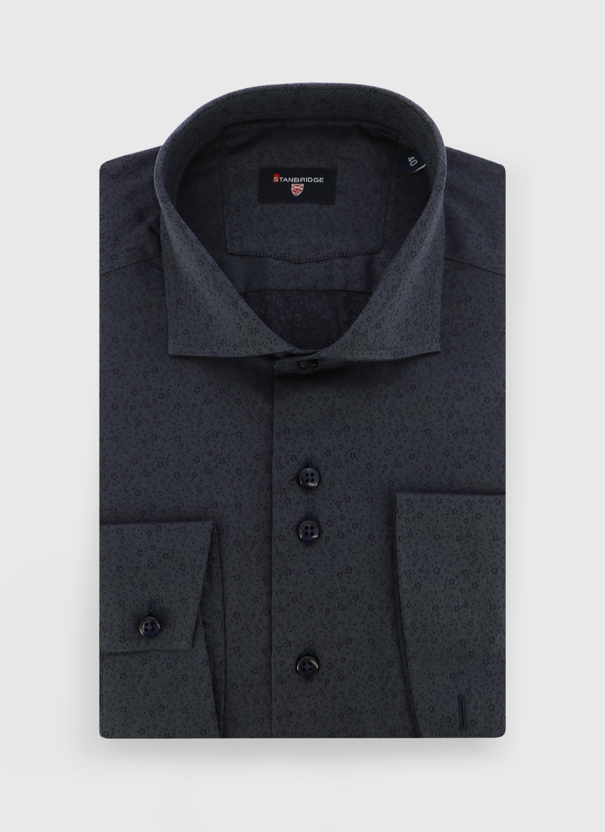 Chemise slim fit à motif fleuri Stanbridge