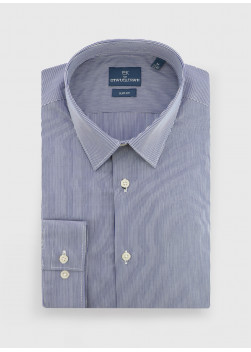 Chemise slim fit à rayures Emmanuelle Khanh 