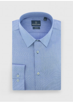 Chemise slim fit faux-uni Emmanuelle Khanh