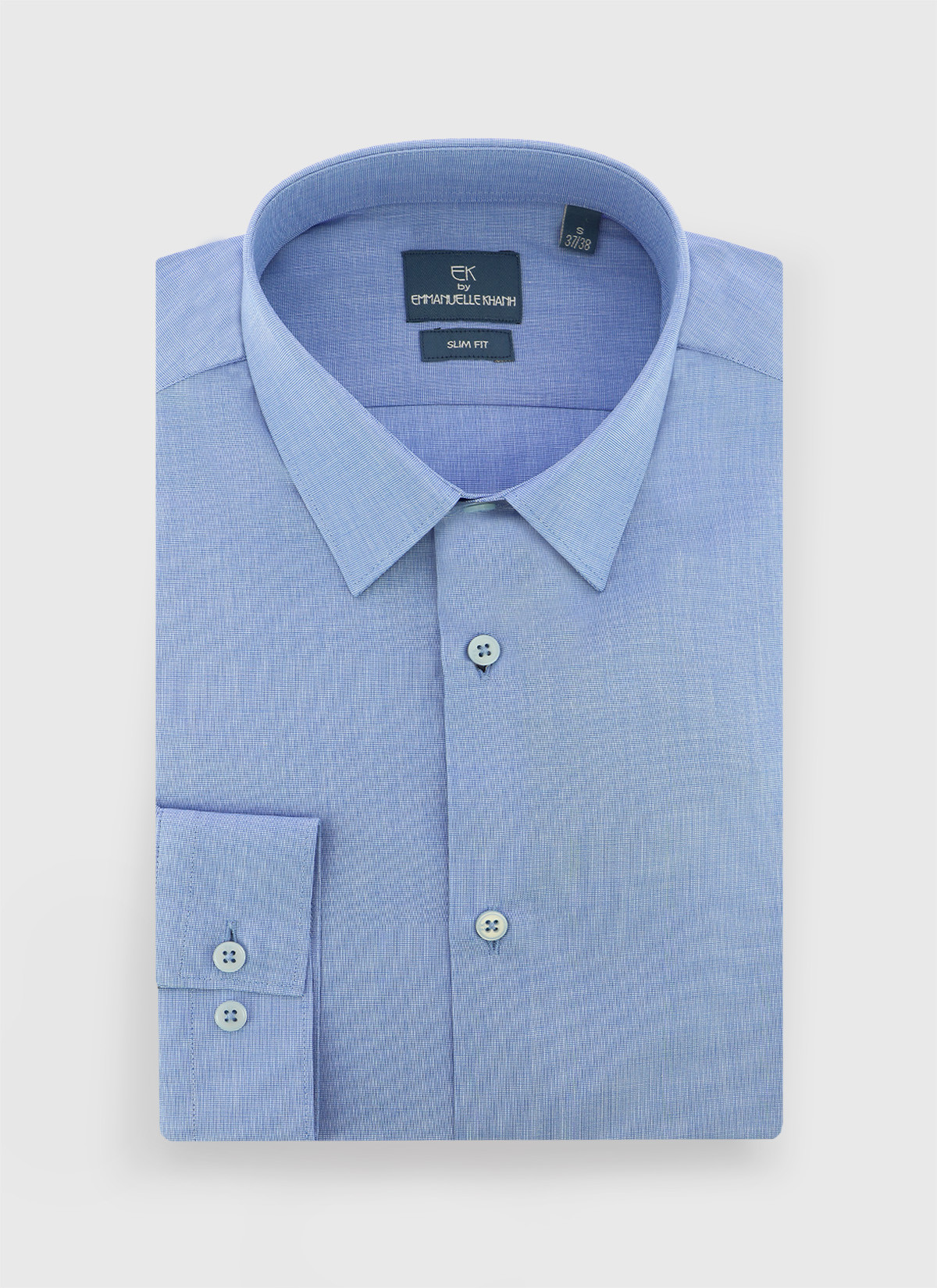 Slim fit semi-plain shirt Emmanuelle Khanh