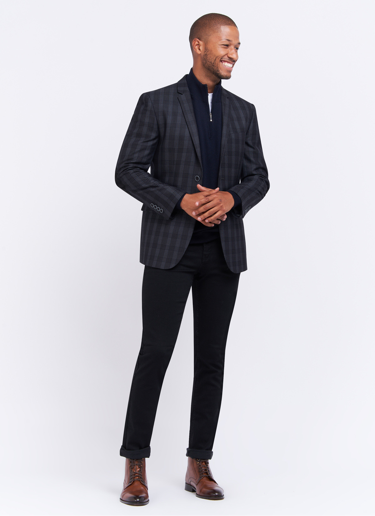 Veste à carreaux Sevenson