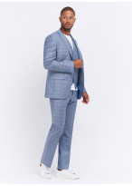 Costume regular fit Emmanuelle Khanh	80 - Bleu Pastel