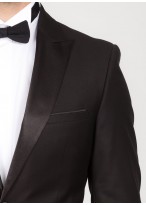 Smoking slim col pointe SEVENSON-Noir - 201NOIR1