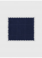 Gilet Emmanuelle Khahn _ Bleu marine à carreaux _ 88 - Bleu marine