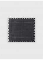 Gilet Emmanuelle Khahn _ Gris foncé à carreaux _ 23 - Gris foncé