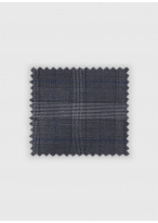 Gilet Emmanuelle Khahn _ Gris moyen à carreaux _ 22 - Gris moyen