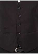 Gilet de smoking Sevenson-Noir - 201NOIR1