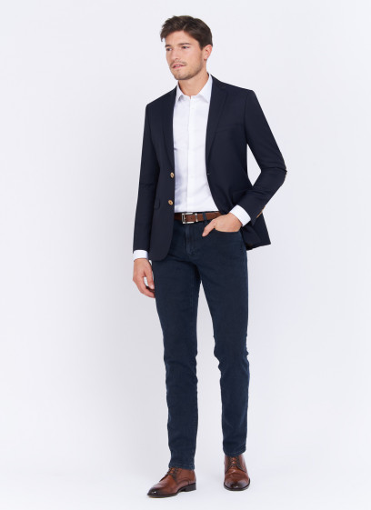 Veste slim fit texturée Charles Le Golf