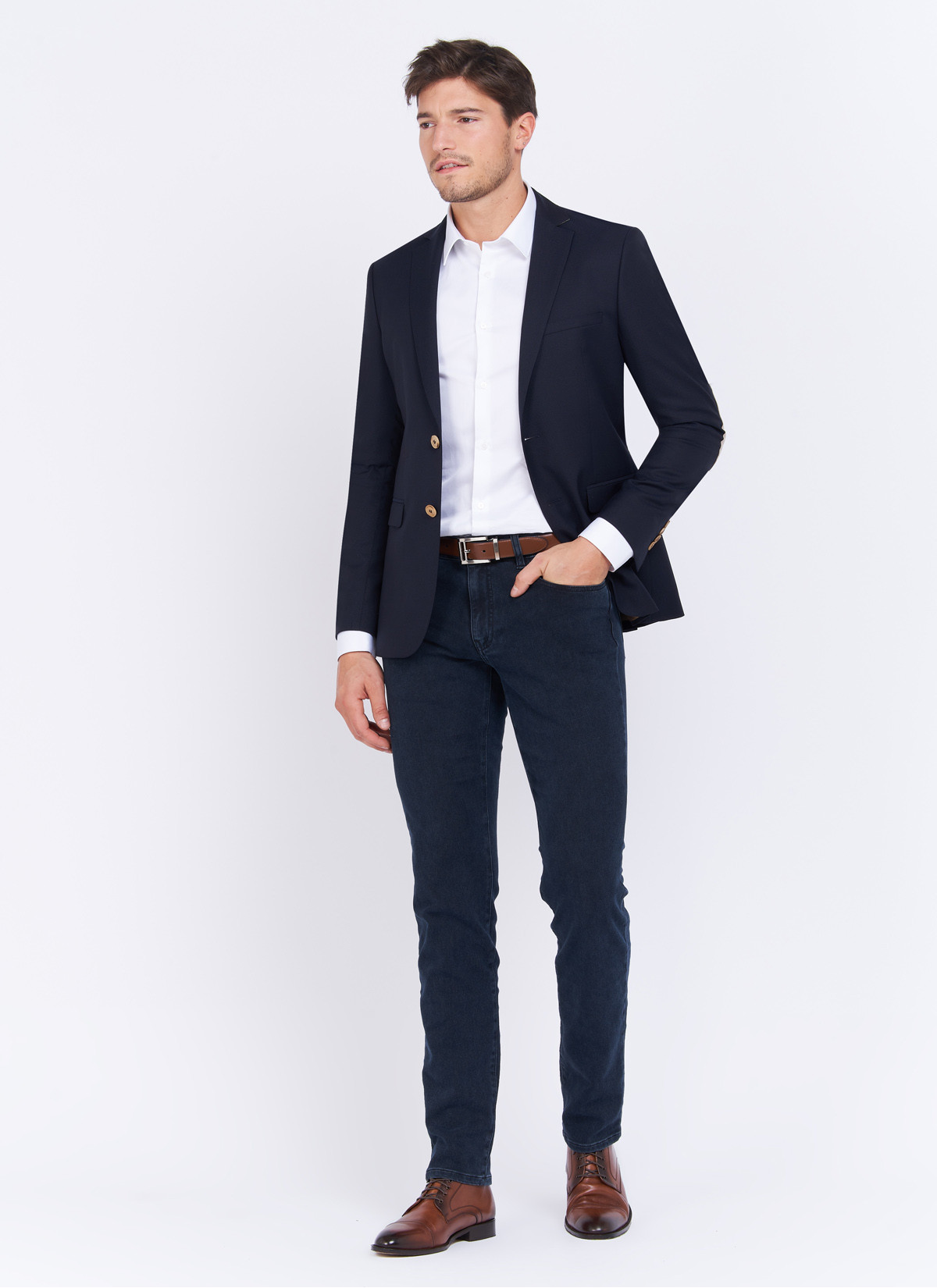 Veste slim fit texturée Charles Le Golf