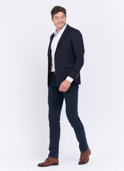 Veste slim fit texturée Charles Le Golf