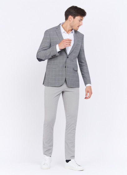 Veste slim fit à carreaux Charles Le Golf