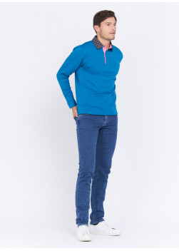 Polos bicolore manches longues Charles Le Golf