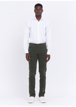 Pantalon en velours coupe ajustée Charles Le Golf