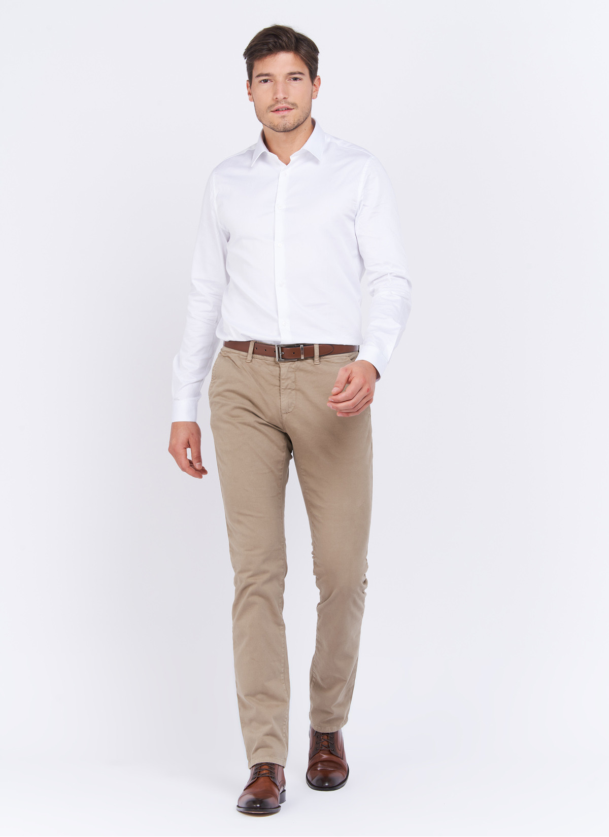 Pantalon chino coupe ajustée Charles Le Golf