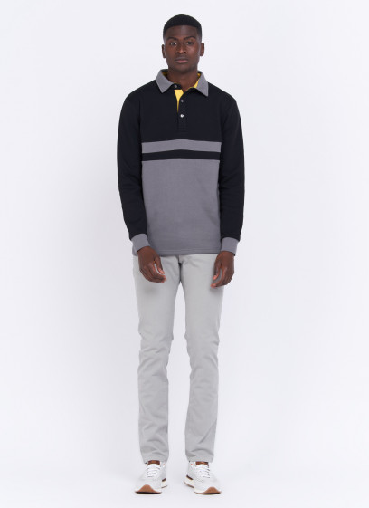 Polos tricolore manches longues Charles Le Golf