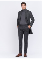 Manteau Charles Le Golf _ Gris foncé faux uni _ 23 - Gris foncé