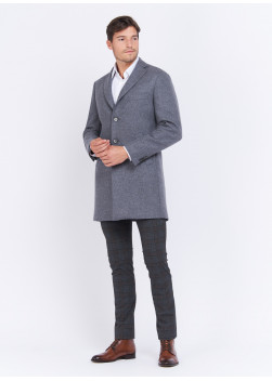 Manteau Charles Le Golf _ Gris moyen texturé _ 22 - Gris moyen