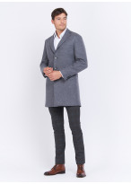 Manteau Charles Le Golf _ Gris moyen texturé _ 22 - Gris moyen