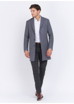 Manteau Charles Le Golf _ Gris moyen texturé _ 22 - Gris moyen