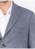 Manteau Charles Le Golf _ Gris moyen texturé _ 22 - Gris moyen