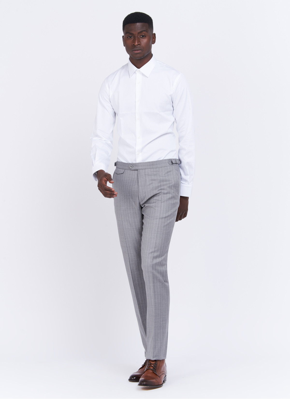 Pantalon slim fit en laine Charles Le Golf