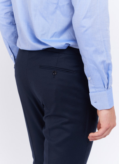 Pantalon slim fit en laine Charles Le Golf