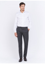 Pantalon slim fit en laine Charles Le Golf _ Gris foncé _ 23 - Gris foncé